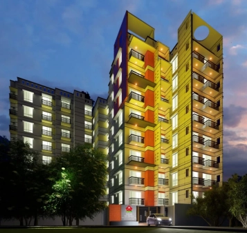  1403 sqft,  3 Bedroom  Land Sharing Flat for  sale in   Jatrabari