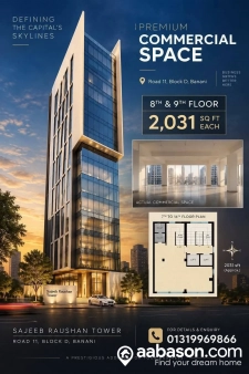  2031 sqft, Open Space for sale in Block D , Banani