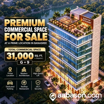  3100 sqft, Open Space for sale in , Banasree